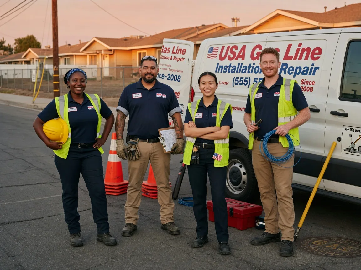 Gas Line Installation company in Kerens, TX